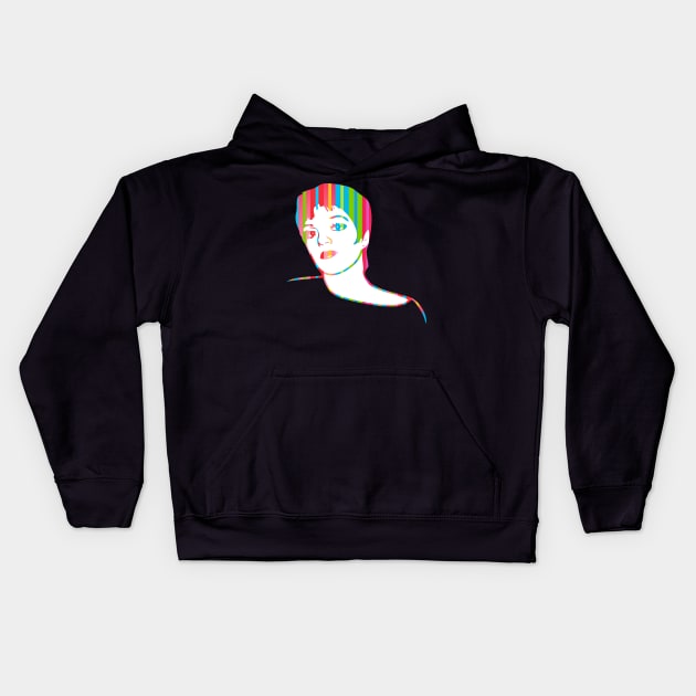 Liza Minnelli | Pop Art Kids Hoodie by williamcuccio